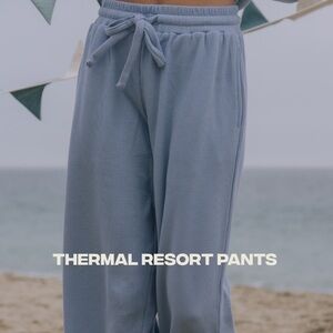 Daily drills thermal resort pants - mist